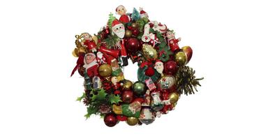Mini Christmas 1969, wreath by magpie