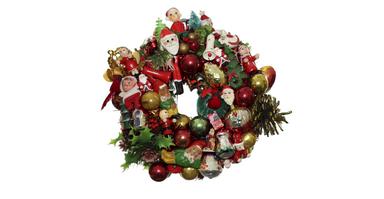 Mini Christmas 1969, wreath by magpie